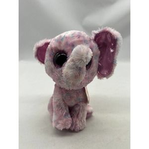 Ellie Elephant pink TY BEANIE BOO